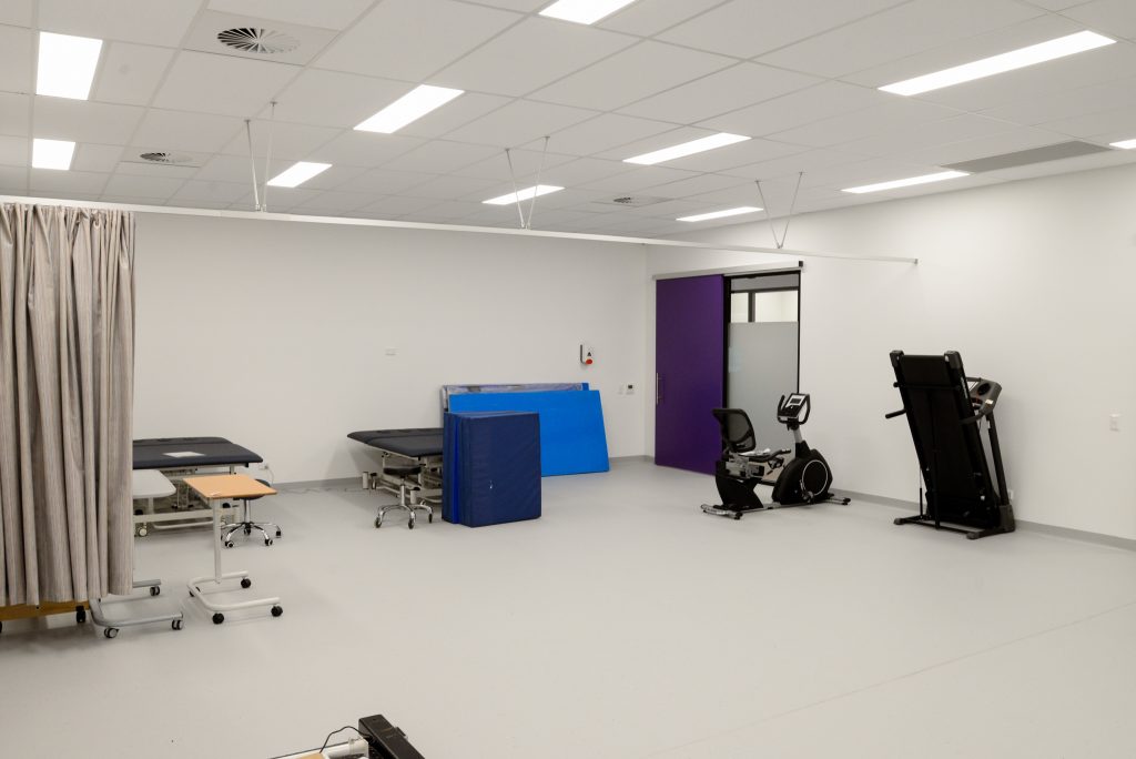 Image of therapy gym and equipment at Rocky Bay Joondalup