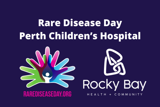 Rare Disease Day at Perth Childrens Hospital